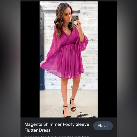 Beautiful shimmer dress size 1xl - Picture 2 of 5